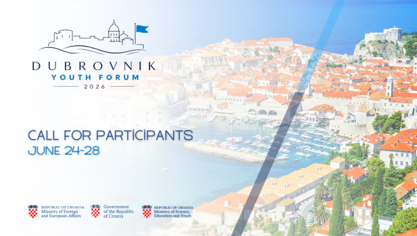 Poziv za sudionike: Dubrovnik Youth Forum 2026