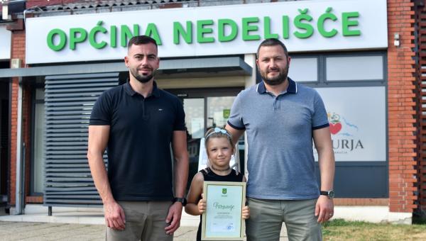 Prijem načelnika za mladu šahisticu Liannu Dovečar